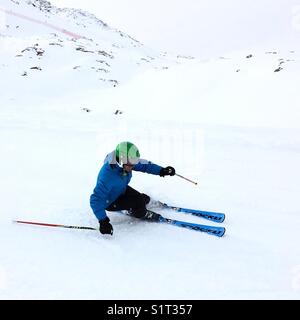 Alpine Skiing Snow Ski Winter Wintersports Snowsports Stock Photo