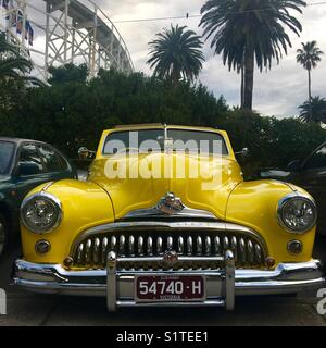 American vintage Buick car in St. Kilda Melbourne Stock Photo