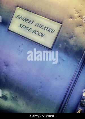 Theatre Sage Door, Shubert Theater, NYC , USA Stock Photo