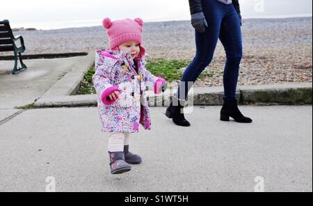 14 month old walking