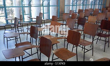 Empty Classroom Stock Photo