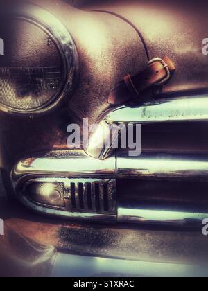 Rusty classic car Stock Photo