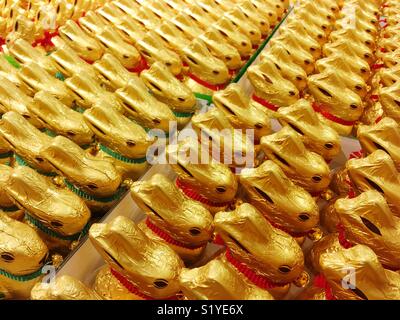 Easter bunnies Stock Photo