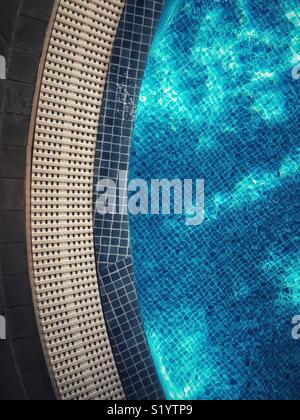 Close up of water in a swimming pool Stock Photo
