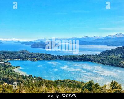Lakes of Bariloche Stock Photo