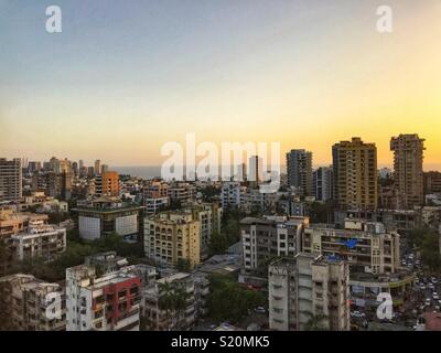 Bandra - Queen of suburbs in Mumbai Stock Photo