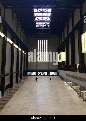 The Turbine Hall at The Tate Modern, London, England, United Kingdom ...