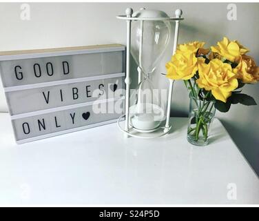 Good vibes only Stock Photo