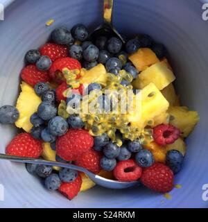 Summer fruit salad Stock Photo