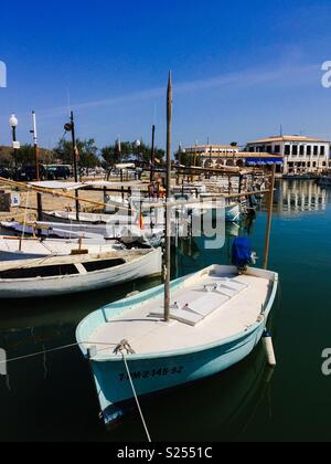 Puerto Pollensa, Mallorca, Marina Stock Photo