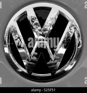 VW logo Stock Photo