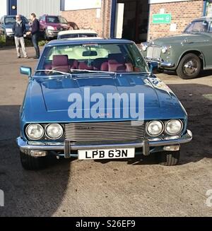 Jensen Interceptor, classic car Stock Photo