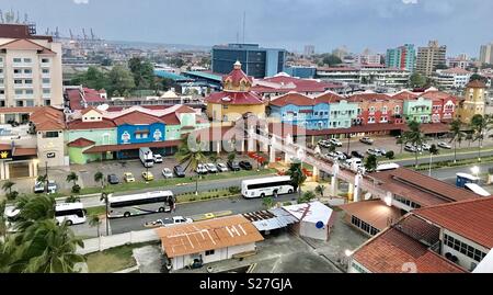 Colon cruise port panama Stock Photo