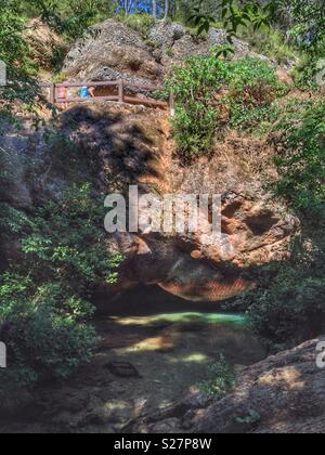 Source of the Avy, Grabels, Occitanie France Stock Photo