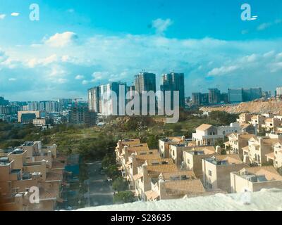 Aerial view of Hyderabad city Stock Photo - Alamy