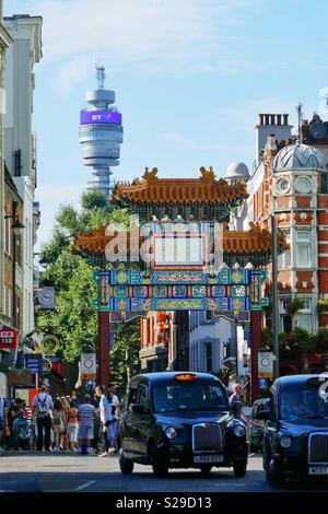 China Town London Stock Photo