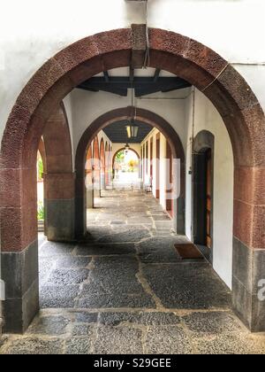 Santa Clara Convent, built for Franciscan Sisters in the 16th Century and still in use today, Funchal, Madeira, Portugal Stock Photo