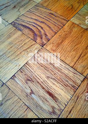 Parquet floor Close up Stock Photo