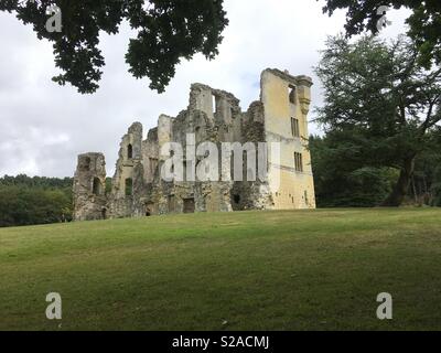 Old Wardour Castle, Wiltshire Stock Photo