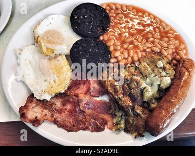 Sunday morning fry up Stock Photo