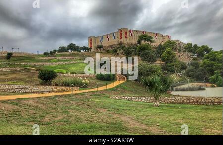 Castillo Sohail in Fuengirola, southern Spain. Stock Photo