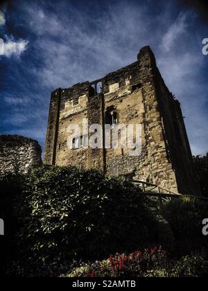 Guildford castle Stock Photo