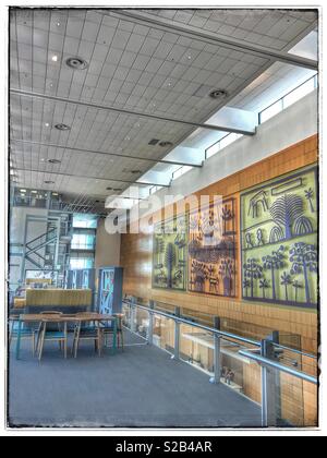 The interior of the Cape Town International Convention Center, South Africa. Stock Photo