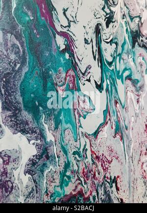 Colorful abstract painting background Stock Photo