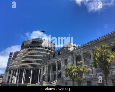 Beehive New Zealand Parliament buildings, Wellington