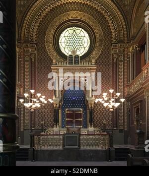 Spanish Synagogue, Prague Stock Photo