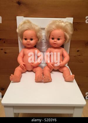 Tiny tears sale twin dolls