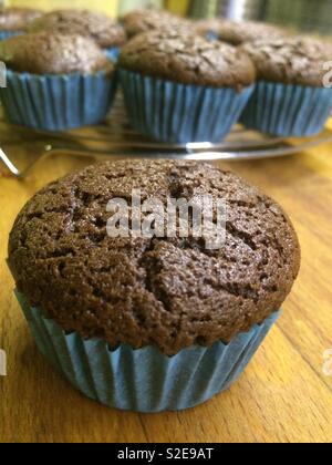Home made gluten free cupcakes Stock Photo