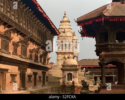 Shiva Temple, Durbar Square, Bhaktapur, Nepal, Asia Stock Photo - Alamy