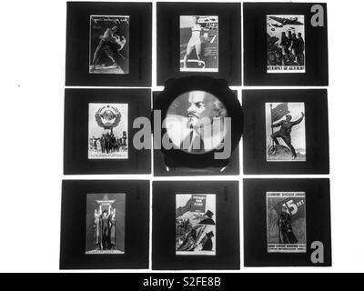 Soviet Propaganda Posters From World War 2 Stock Photo - Alamy