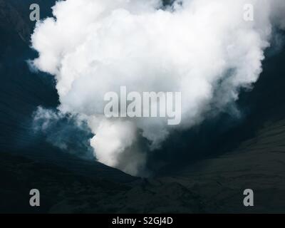 Mount Bromo Java Island Indonesia Stock Photo