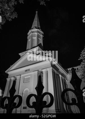 St Gregory The Illuminator, an Armenian church located along Hill Street in Singapore. The church was completed in 1835, the  oldest Christian church in Singapore Stock Photo