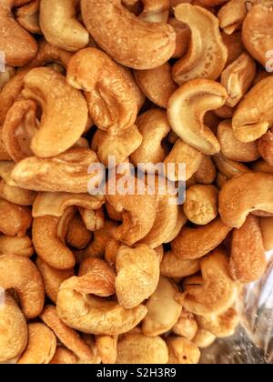 Close up of cashews Stock Photo