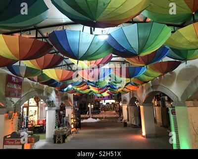 Ceiling of Umbrellas by Mikhayiyl Stock Photo