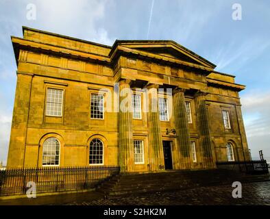 Greenock Custom House, completed in 1828. Scotland. UK. Stock Photo