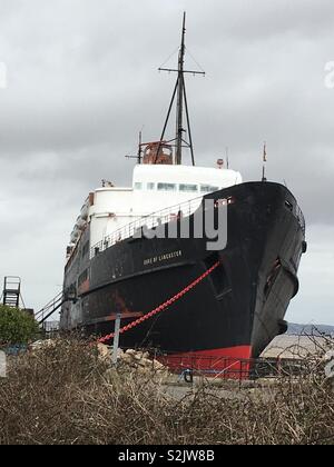 The Fun ship at Mostyn North Wales Stock Photo - Alamy