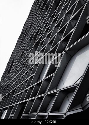 The Diamond building of Sheffield University.  Faculty of Engineering famed for its geometric facade and architecture Stock Photo