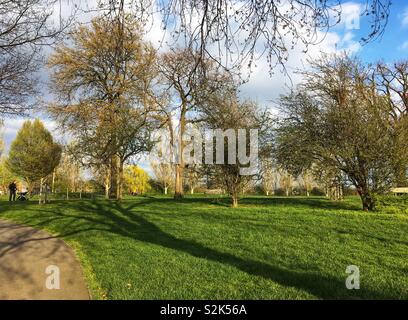 Mountsfield Park in Lewisham London, England Stock Photo