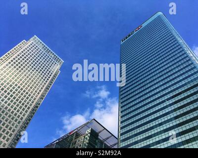 The HSBC building at 8 Canada Square in Canary Wharf, London. The ...