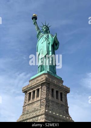 The Statue of Liberty, Liberty Enlightening the World, New York city, United States of America Stock Photo