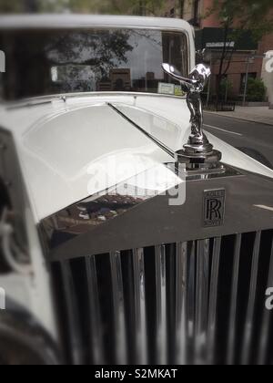 1937 Rolls-Royce Phantom three part on a New York City St., USA Stock Photo