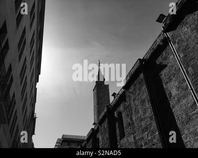 Al Omari mosque downtown Beirut Stock Photo