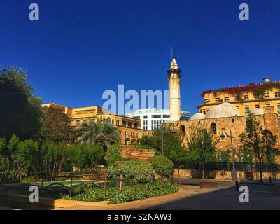 Old mosque downtown beirut Lebanon Stock Photo