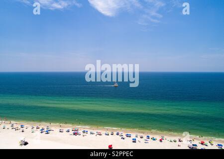 Gulf Shores beach, Alabama USA Stock Photo