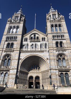 National History Museum in London Stock Photo