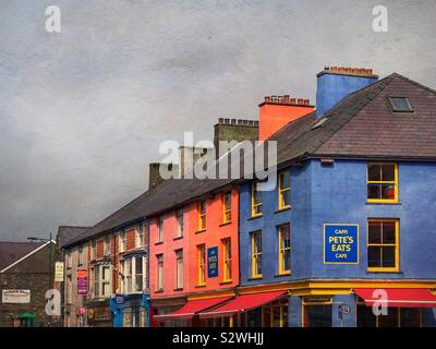 Pete's Eats cafe in Llanberis, North Wales, United Kingdom Stock Photo